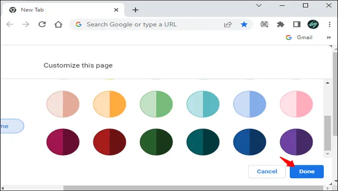 Changing The Font Colour In Chrome