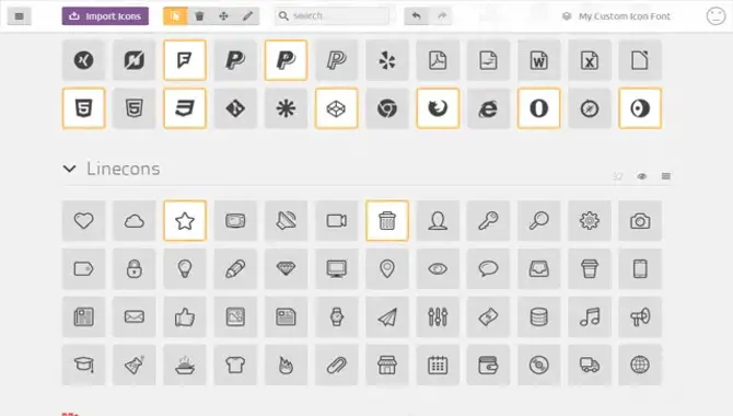 Creating And Editing Icons With Icomoon