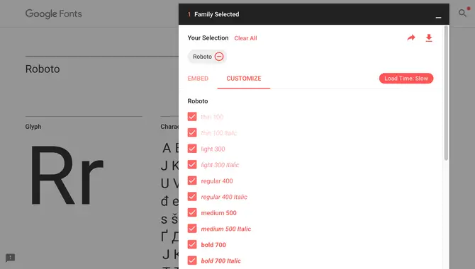 Creating Variables For Font Size And Weight