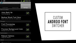 Unique And Eye-Catching: Custom Android Font Switcher