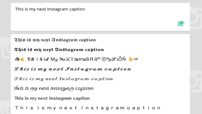 Custom Fonts On Instagram With Hi Font