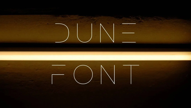 Dune Font And Atom