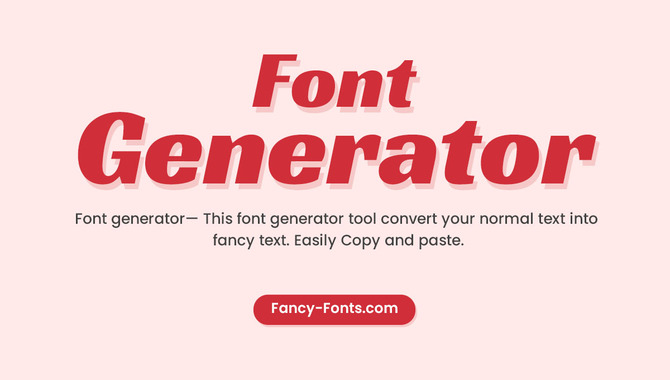 Exploring Font Generator Tools