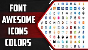 Font Awesome Icons Colors [5 Steps Tips]