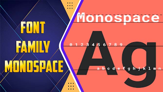 Font Family Monospace