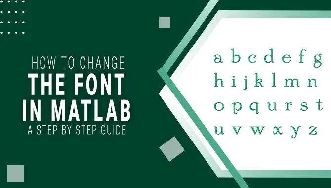 Font In Matlab