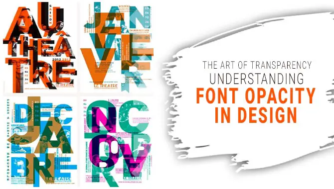 Font Opacity In Design