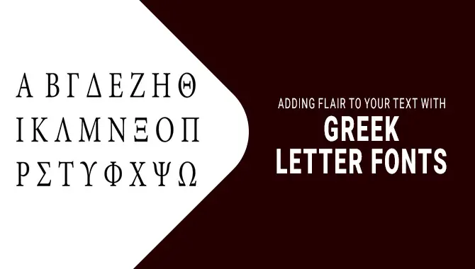 Greek Letter Fonts