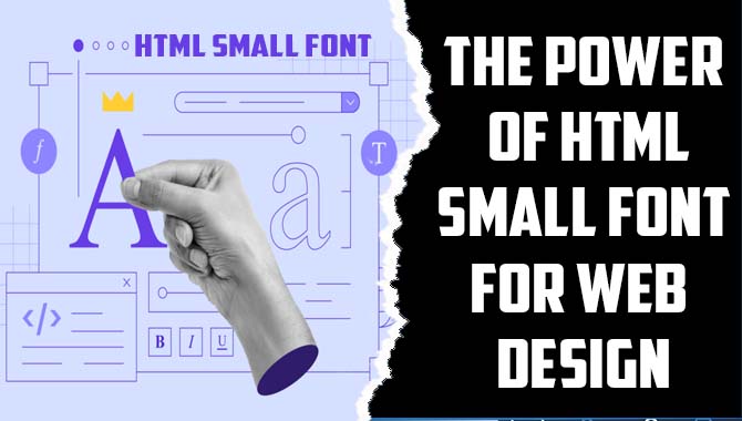 HTML Small Font For Web Design