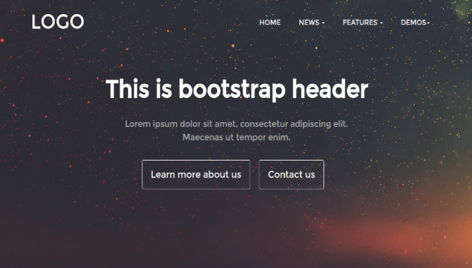 Headings In Bootstrap