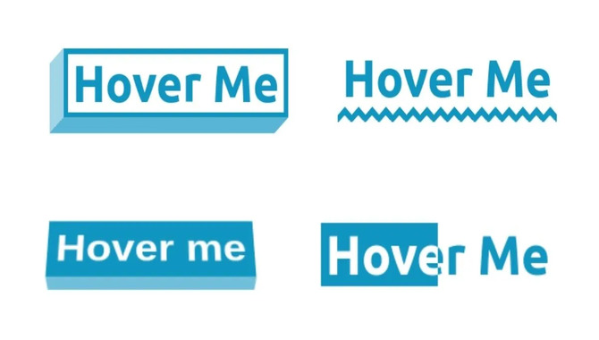 Hover Effects With Bootstrap Font Bold