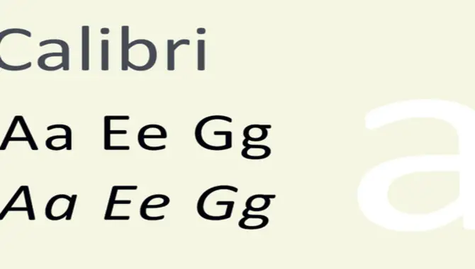 How Calibri Font Became Famous