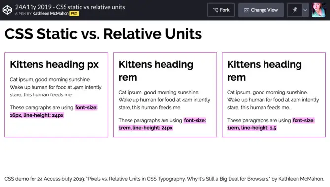 How Css Relative Font Size Works