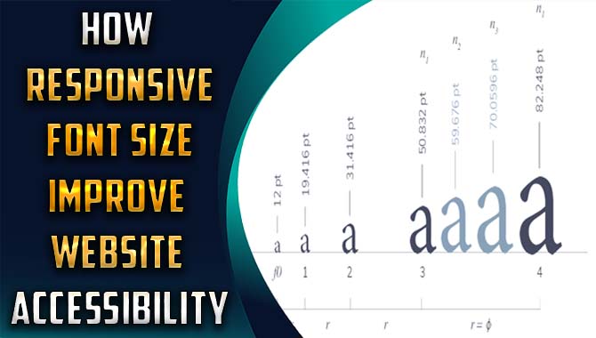 How Responsive Font Size Improve Website Accessibility