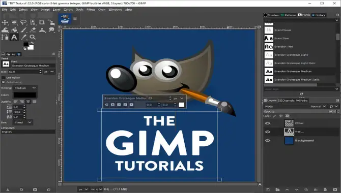 How To Change Font In GIMP Like A Pro