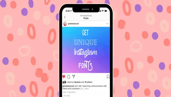 How To Change Fonts On Instagram