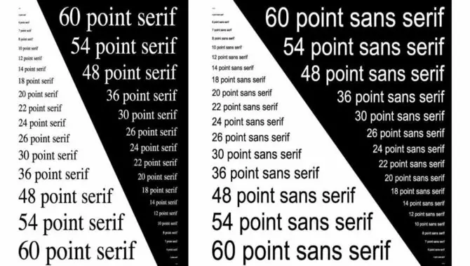 How To Choose The Right Font Size For Letters
