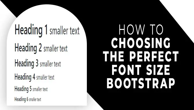 How To Choosing The Perfect Font Size Bootstrap - Best Font