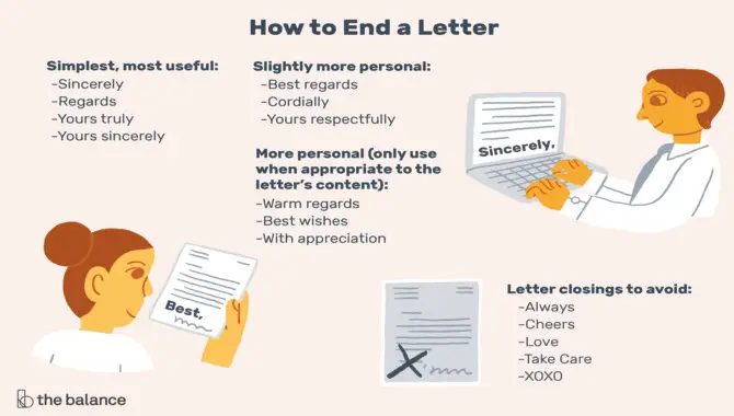 How To Close Your Letter Professionally