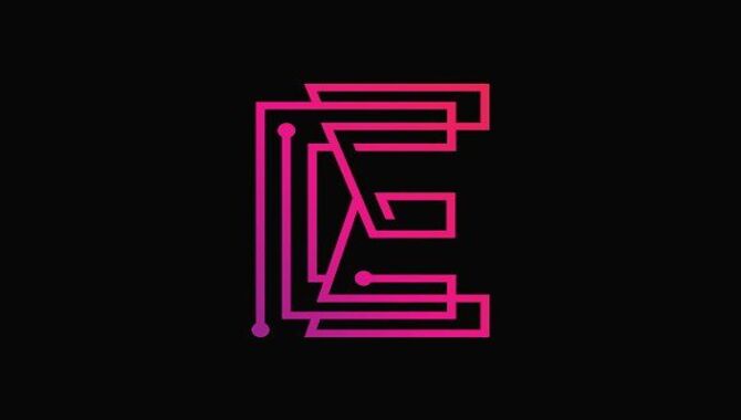 How To Create An E Font Logo
