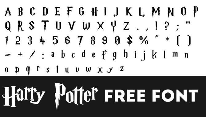 Hogwarts Letter Font - Expart Guideline