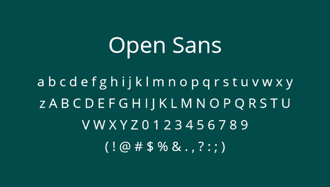 How To Download Open Sans Font Family