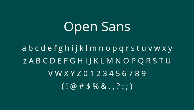 How To Download Open Sans Font Family