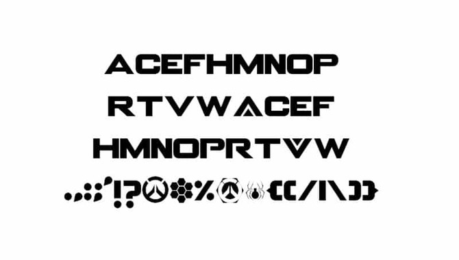 How To Download Overwatch Fonts