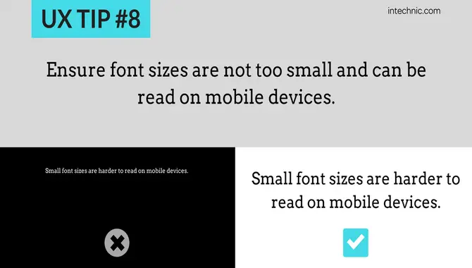How To Improve User Experience With Font Size