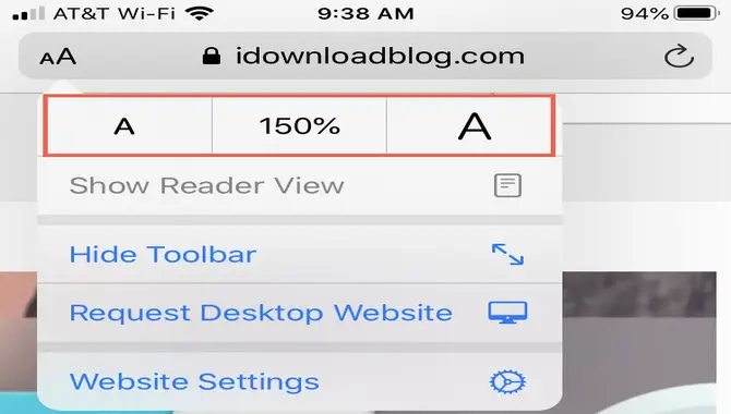 How To Increase Font Size In Safari On Ios 8