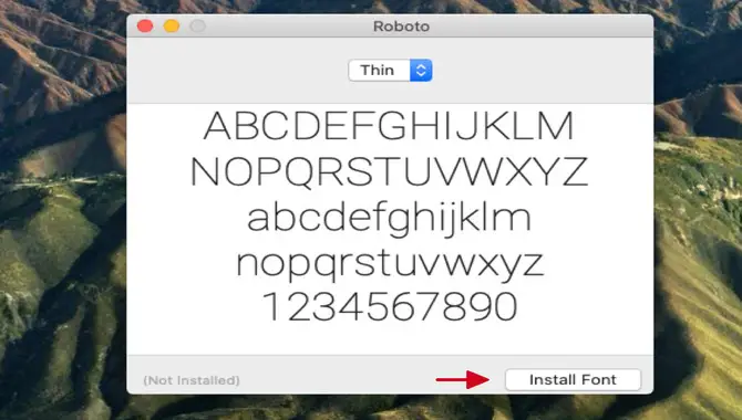 How To Manage And Organize Font Location Mac