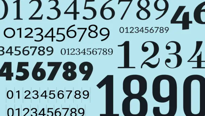 How To Paste Small Numbers Font