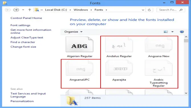 How To Resize PLT Fonts In Windows 8.1 And 8