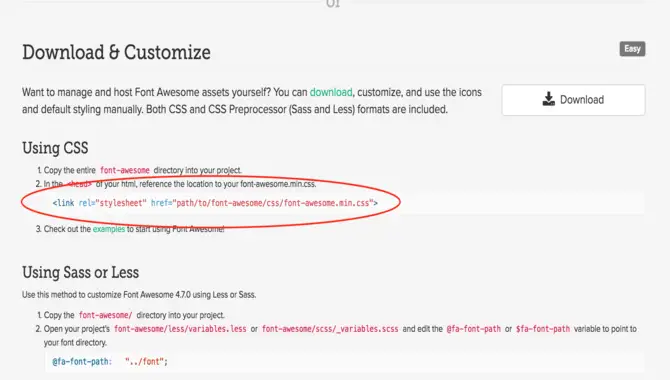 How To Use Font Awesome 4.7 Cdn