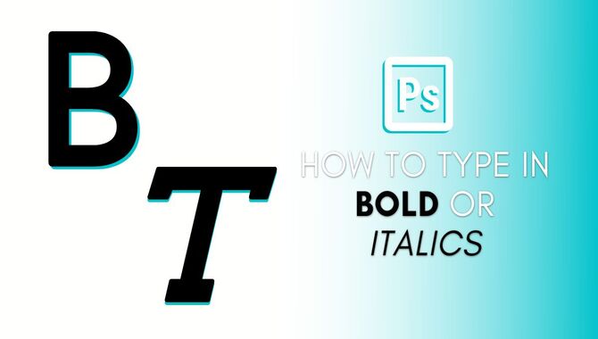 How To Use Italic Bold Font In Your Design