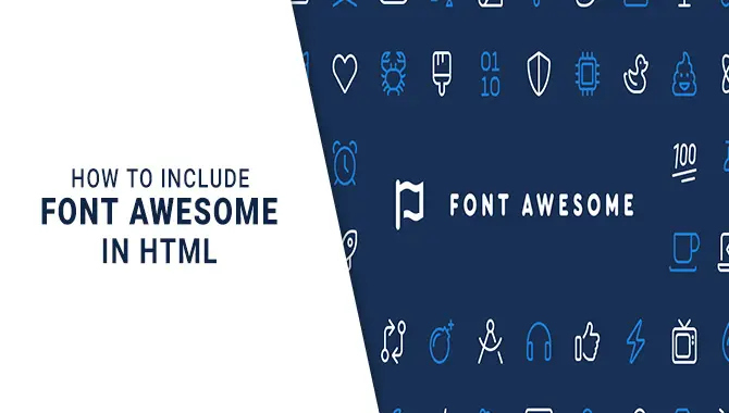 How to Include Font Awesome in Html
