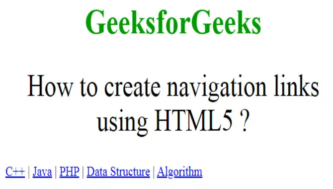 Importance Of Link Font In Website Navigation