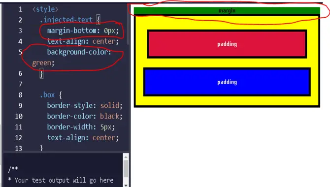 Importance Of Text-Align And Width In Css Font Background Color