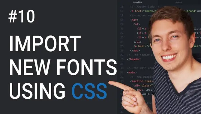 Importing Fonts In React