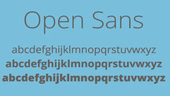 Incorporate Open Sans Into Your Website Design