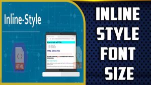 Inline Style Font Size [For Web Designers]