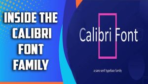 Inside The Calibri Font Family: A Comprehensive Guide