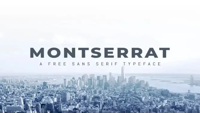 Is Montserrat A Web Safe Font