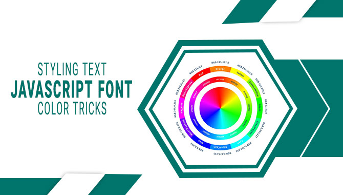JavaScript Font Color Tricks