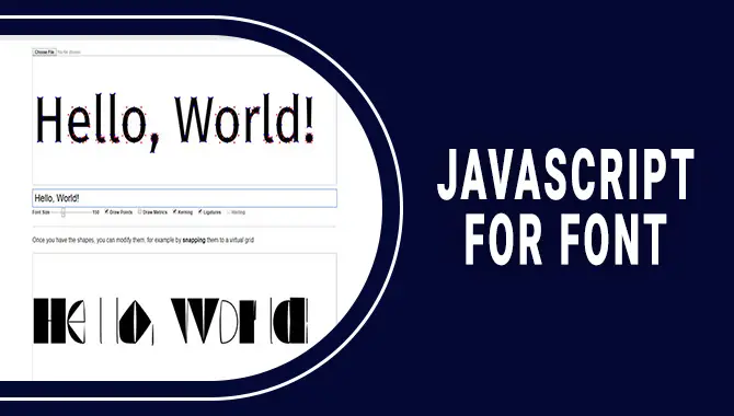 How To Use Javascript For Font - Powerful Insight