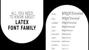 All You Need To Know About Latex Font Family