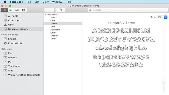 Manual Font Installation On Mac