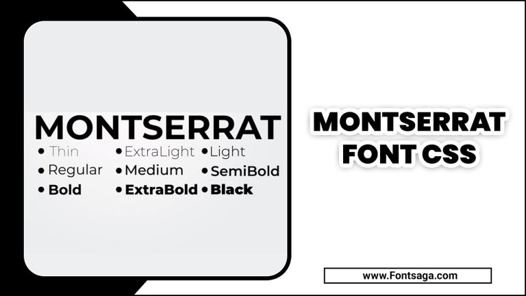 Advanced Techniques For Montserrat Font CSS And Montserrat Font CDN