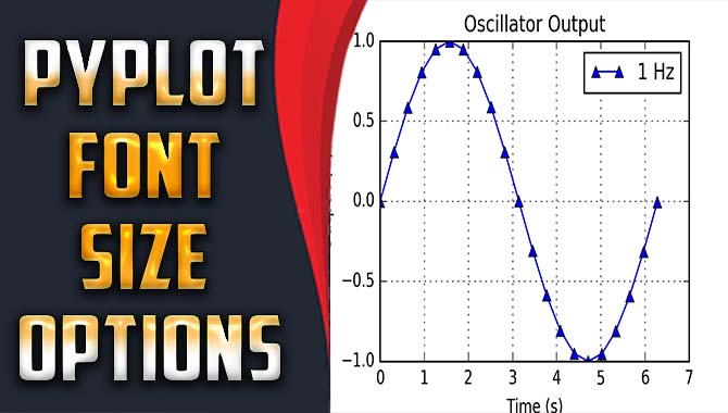 pyplot title font size