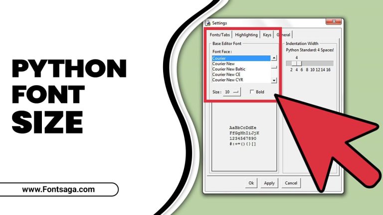 Customize Your Text: Python Font Size